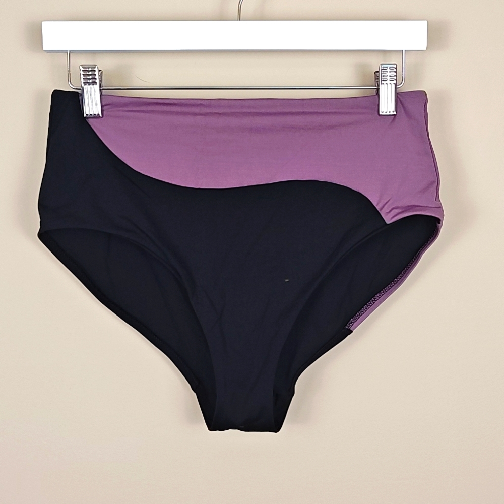 Athleta Asym Colorblock High Waist Bottom